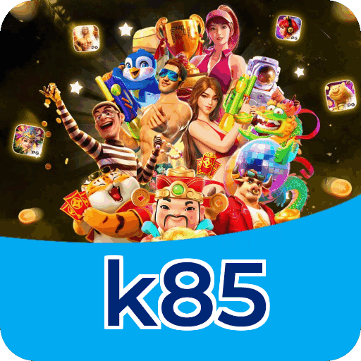 Números do app k85 em material de marketing — ilustração, não auditoria